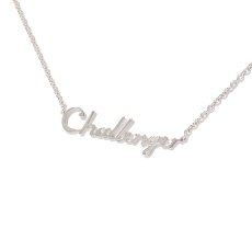 画像2: CHALLENGER/LOGO NECKLACE（SILVER）［ロゴネックレス-25春夏］ (2)