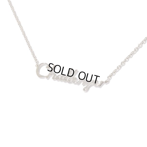 画像2: CHALLENGER/LOGO NECKLACE（SILVER）［ロゴネックレス-25春夏］