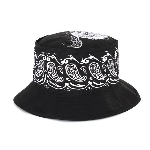 他の写真1: CHALLENGER/BANDANA HAT（BLACK）［バンダナハット-25春夏］