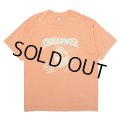 CHALLENGER/PUNK GIRL TEE（LT ORANGE）［ピグメント染めプリントT-25春夏］
