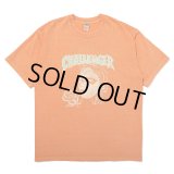 CHALLENGER/PUNK GIRL TEE（LT ORANGE）［ピグメント染めプリントT-25春夏］