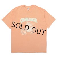 CHALLENGER/PUNK GIRL TEE（LT ORANGE）［ピグメント染めプリントT-25春夏］