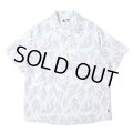CHALLENGER/S/S FIRE SHIRT（LT PINK/WHITE）［ファイヤーシャツ-25春夏］