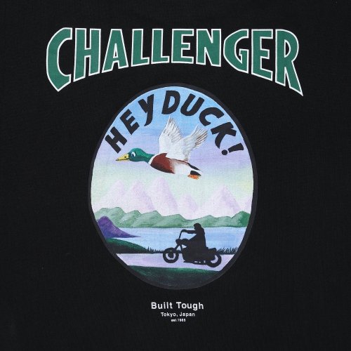 他の写真3: CHALLENGER/HEY DUCK TEE（BLACK）［プリントT-25春夏］