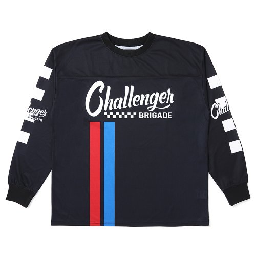 他の写真1: CHALLENGER/L/S RACING TEE（BLACK）［レーシング長袖T-25春夏］