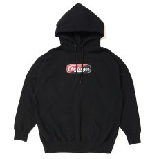 画像1: CHALLENGER/TWO TONE LOGO HOODIE（BLACK）［プルオーバーパーカー-25春夏］ (1)