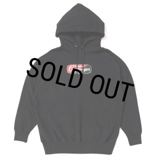 CHALLENGER/TWO TONE LOGO HOODIE（BLACK）［プルオーバーパーカー-25