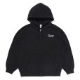 画像2: CHALLENGER/CHECKER ZIP HOODIE（BLACK）［ジップフーディー-25春夏］ (2)