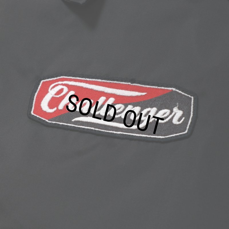 CHALLENGER/TWO TONE LOGO COACH JACKET（BLACK）［ツートーンロゴ