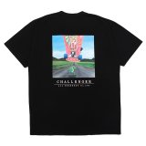 CHALLENGER/FROG TEE（BLACK）［プリントT-25春夏］
