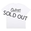 CHALLENGER/CHECKER LOGO TEE（WHITE）［プリントT-25春夏］