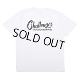 CHALLENGER/CHECKER LOGO TEE（WHITE）［プリントT-25春夏］