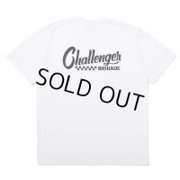 CHALLENGER/CHECKER LOGO TEE（WHITE）［プリントT-25春夏］