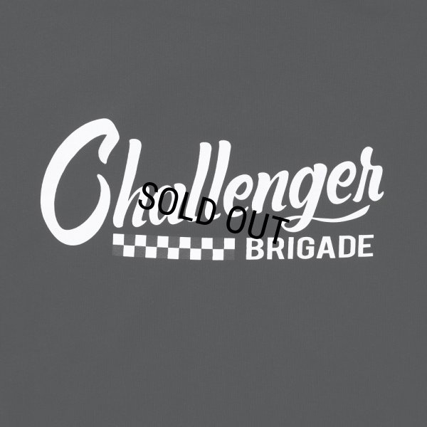 画像4: CHALLENGER/CHECKER ZIP HOODIE（BLACK）［ジップフーディー-25春夏］