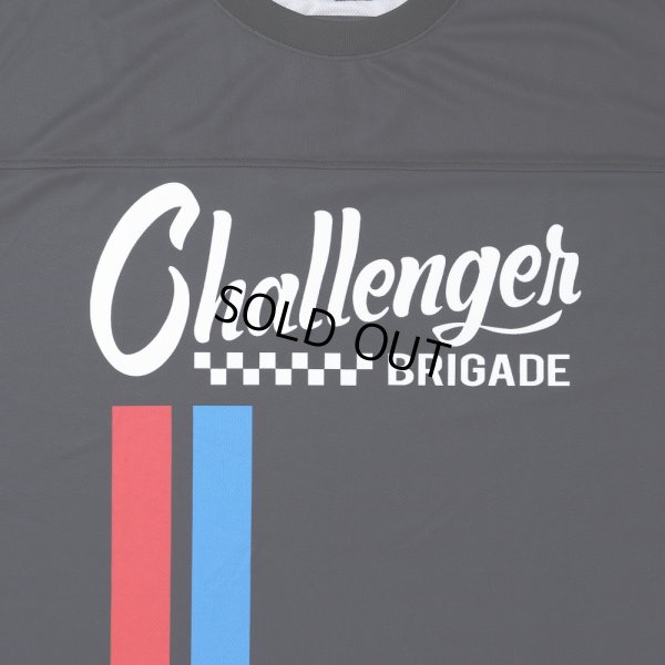 画像4: CHALLENGER/L/S RACING TEE（BLACK）［レーシング長袖T-25春夏］