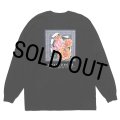 CHALLENGER/L/S ROSE BANDANA TEE（BLACK）［プリント長袖T-25春夏］