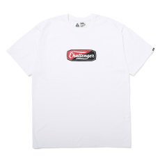 画像1: CHALLENGER/TWO TONE LOGO TEE（WHITE）［プリントT-25春夏］ (1)