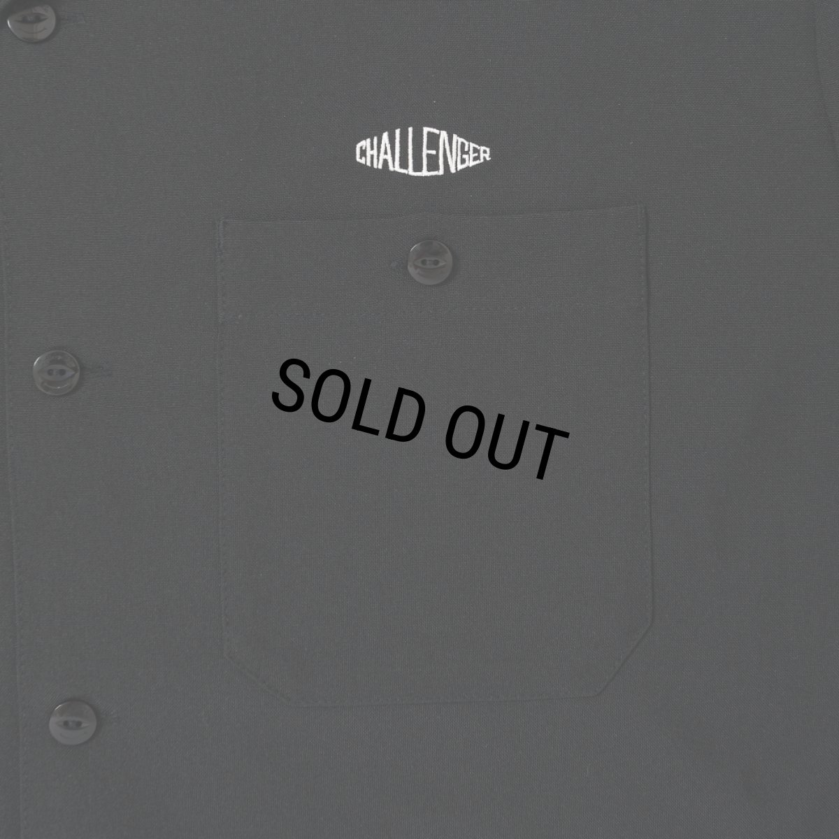 画像4: CHALLENGER/S/S PANAMA SHIRT（BLACK）［パナマシャツ-25春夏］ (4)