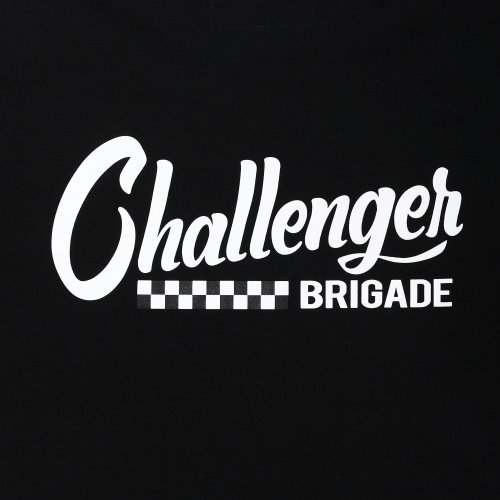 他の写真3: CHALLENGER/CHECKER LOGO TEE（BLACK）［プリントT-25春夏］
