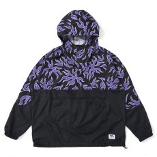 画像1: CHALLENGER/PACKABLE FIRE ANORAK（PURPLE/BLACK）［パッカブルファイヤーアノラック-25春夏］ (1)