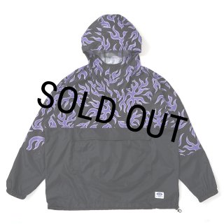 CHALLENGER/PACKABLE FIRE ANORAK（PURPLE/BLACK）［パッカブル