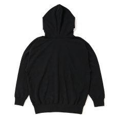 画像2: CHALLENGER/TWO TONE LOGO HOODIE（BLACK）［プルオーバーパーカー-25春夏］ (2)