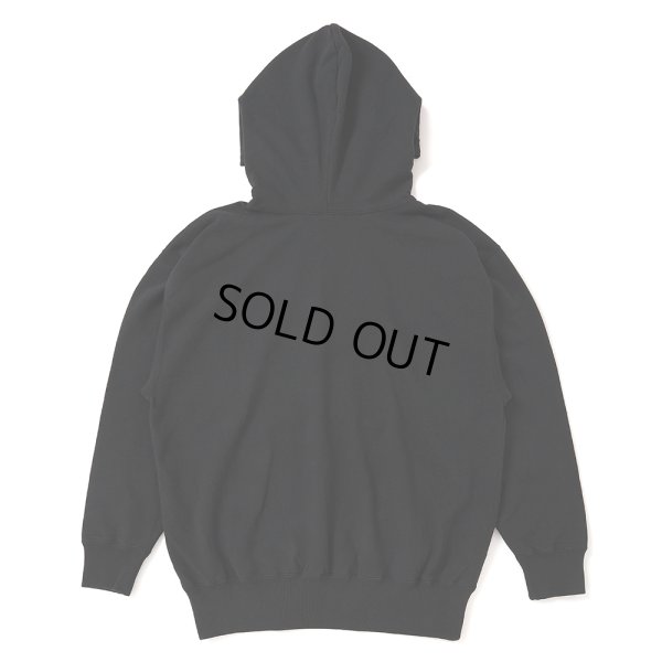 画像2: CHALLENGER/TWO TONE LOGO HOODIE（BLACK）［プルオーバーパーカー-25春夏］
