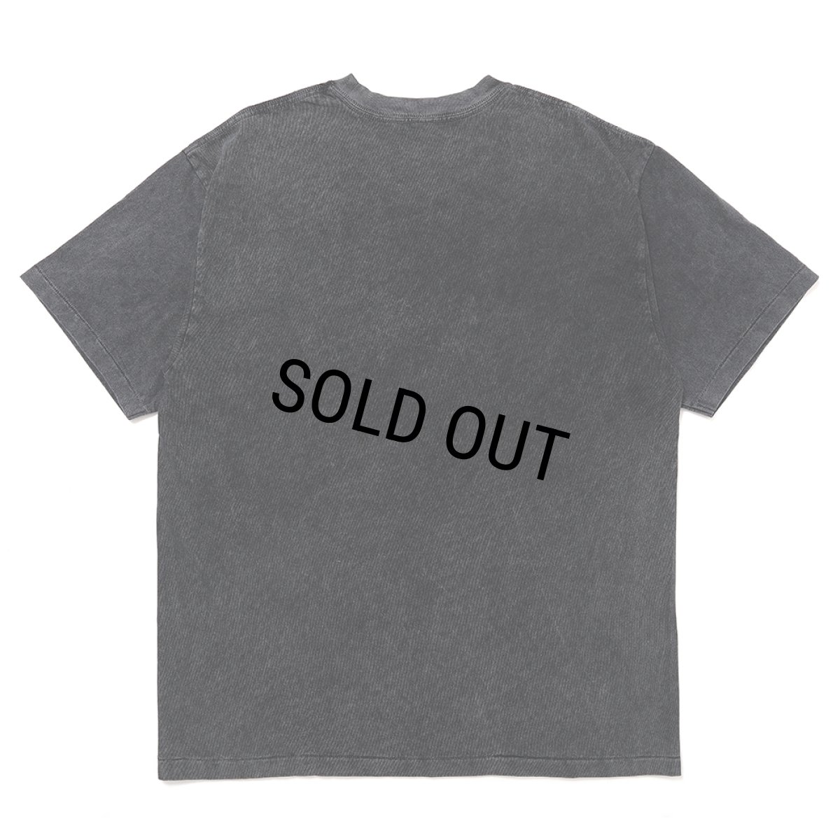 画像2: CHALLENGER/PUNK GIRL TEE（PEPPER BLACK）［ピグメント染めプリントT-25春夏］ (2)