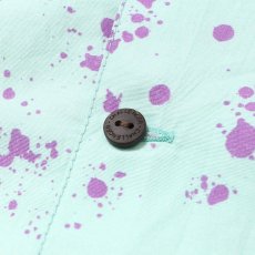 画像4: CHALLENGER/S/S SPLATTER SHIRT（MINT）［スプラッターシャツ-25春夏］ (4)