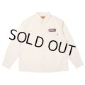 CHALLENGER/L/S PATCHED WORK SHIRT（IVORY）［パッチドワークシャツ-25春夏］