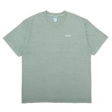 CHALLENGER/PIGMENT LOGO TEE（MINT）［ピグメント染め刺繍T-25春夏］