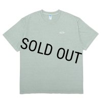 CHALLENGER/PIGMENT LOGO TEE（MINT）［ピグメント染め刺繍T-25春夏］