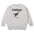 画像1: CHALLENGER/SCORPION C/N SWEAT（GRAY）［クルーネックスウェット-25春夏］ (1)