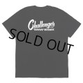 CHALLENGER/CHECKER LOGO TEE（BLACK）［プリントT-25春夏］