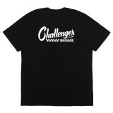 CHALLENGER/CHECKER LOGO TEE（BLACK）［プリントT-25春夏］