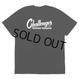 CHALLENGER/CHECKER LOGO TEE（BLACK）［プリントT-25春夏］