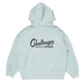 CHALLENGER/CHECKER ZIP HOODIE（MINT）［ジップフーディー-25春夏］