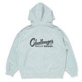 CHALLENGER/CHECKER ZIP HOODIE（MINT）［ジップフーディー-25春夏］