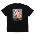 画像1: CHALLENGER/ROSE BANDANA TEE（BLACK）［プリントT-25春夏］ (1)