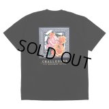 CHALLENGER/ROSE BANDANA TEE（BLACK）［プリントT-25春夏］
