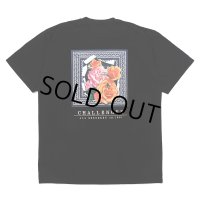 CHALLENGER/ROSE BANDANA TEE（BLACK）［プリントT-25春夏］