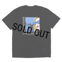 CHALLENGER/COCKTAIL POCKET TEE（BLACK）［プリントポケT-25春夏］