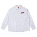 CHALLENGER/L/S PATCHED WORK SHIRT（GRAY）［パッチドワークシャツ-25春夏］
