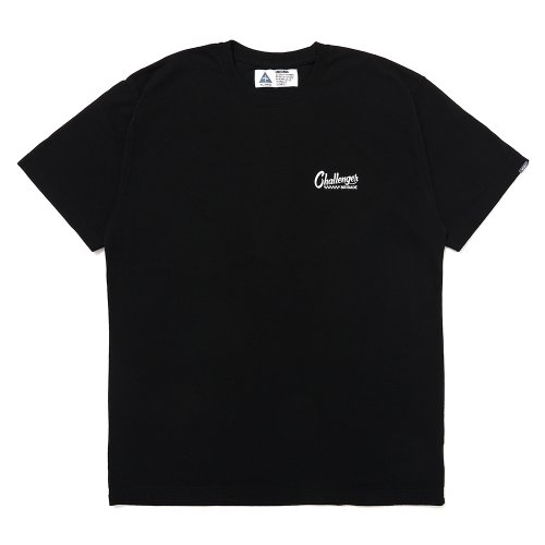 他の写真1: CHALLENGER/CHECKER LOGO TEE（BLACK）［プリントT-25春夏］