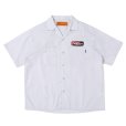 画像1: CHALLENGER/S/S PATCHED WORK SHIRT（GRAY）［パッチドワークシャツ-25春夏］ (1)
