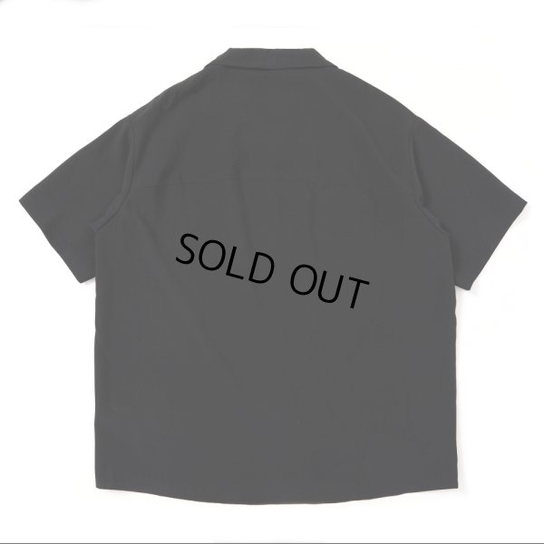 画像2: CHALLENGER/S/S PANAMA SHIRT（BLACK）［パナマシャツ-25春夏］