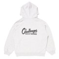 CHALLENGER/CHECKER ZIP HOODIE（GRAY）［ジップフーディー-25春夏］