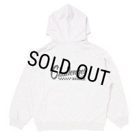 CHALLENGER/CHECKER ZIP HOODIE（GRAY）［ジップフーディー-25春夏］