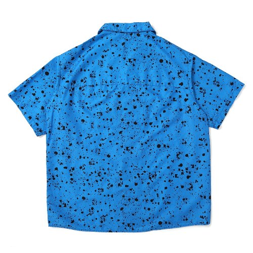 他の写真2: CHALLENGER/S/S SPLATTER SHIRT（BLUE）［スプラッターシャツ-25春夏］