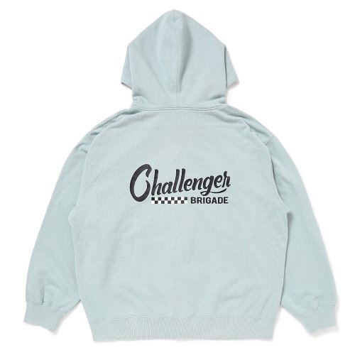 他の写真2: CHALLENGER/CHECKER ZIP HOODIE（MINT）［ジップフーディー-25春夏］